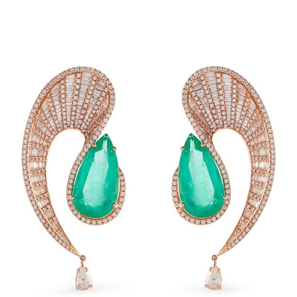 Neiman Marcus Jewelry - 18k Emerald Talay Earrings